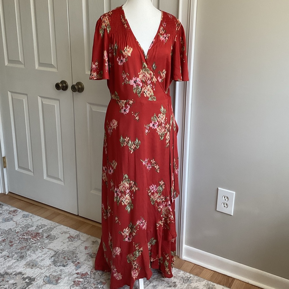 BOG Collective Floral Maxi Dress